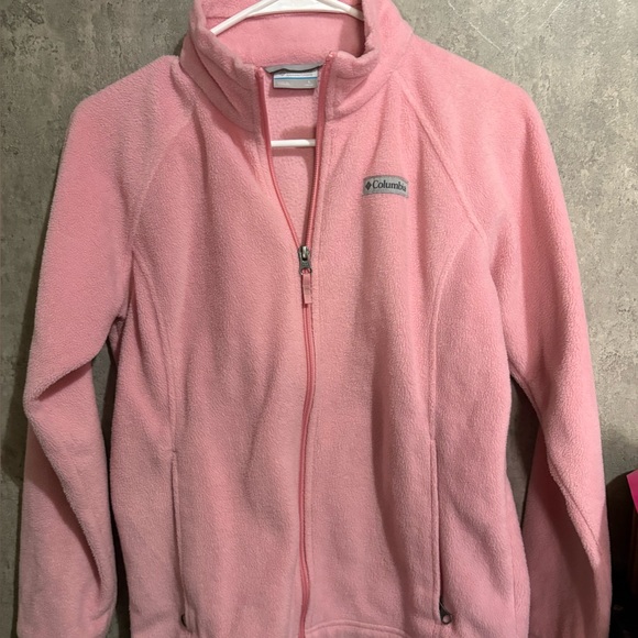 Pink Columbia Fleece Jacket - Picture 1 of 3